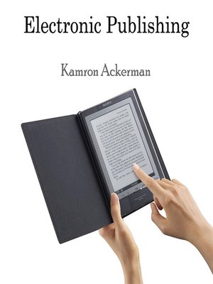cover image of Electronic Publishing